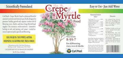 Crepe Myrtle Plant Food 24oz 8-55-7