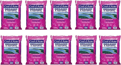 Coast of Maine Bar Harbor Blend, 16qt (Pack of 10) Organic and Natural Potting Soil for Houseplants, Flowers, Vegetables, Herbs and Containers