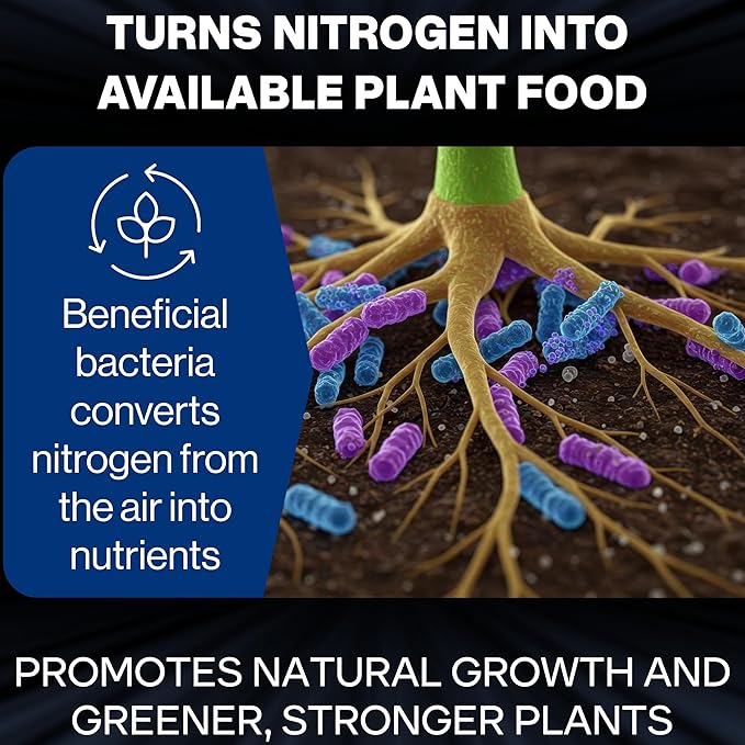 Xtreme Gardening AZOS 6 oz – Beneficial Bacteria for Plant Growth, Nitrogen Fixing Root Stimulator for All Plants