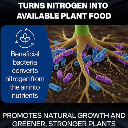 Xtreme Gardening AZOS 6 oz – Beneficial Bacteria for Plant Growth, Nitrogen Fixing Root Stimulator for All Plants