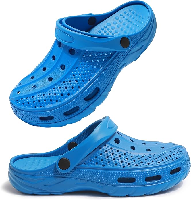 Women Men Orthopedic Clogs Arch Support Garden Shoes Sandals Slippers with Plantar Fasciitis Insoles