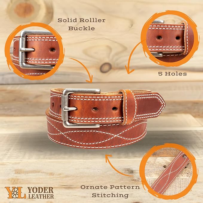 Amish Made Western Leather Tool Belt