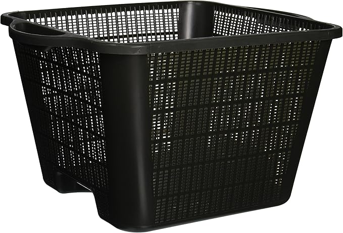 Laguna Sturdy Plastic Square Planting Basket, 8-1/3-Inch
