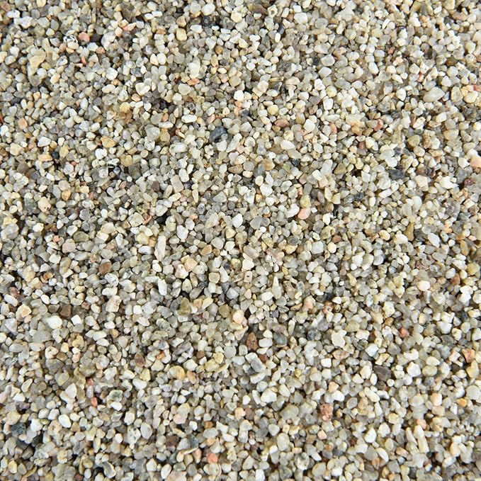 Silica Sand for Gas Fire Pits and Fireplaces - 10 Pounds of Fireproof and Heatproof Base Layer Sand for use Under Gas Logs, Lava Rock or Fire Glass