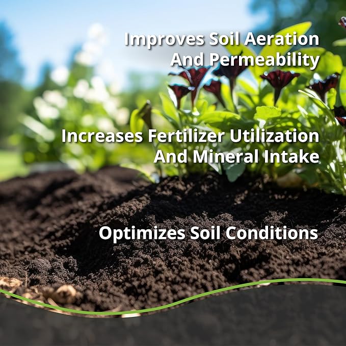 Char Bliss (8 Qts) - Organic Biochar for Plants - OMRI-Listed Biochar Soil Amendment Organic - Bio Char for Plants - Horticultural Charcoal for Plants, Potting Soil, Garden Soil, & Potting Mixes