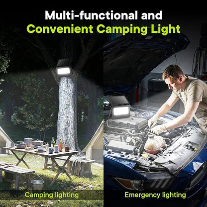 Solar Motion Lights Outdoor , IP66 Security Flood Light Outdoor Waterproof, Dual Color Temperature 3-Mode Lighting Wall Spotlight with Remote Control, Solar Floodlights for Patio Garden Garage, 2 Pack