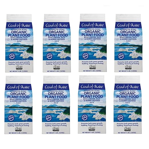Coast of Maine (4lb) Stonington Blend Organic Plant Food with Lobster, Kelp and Worm Castings - OMRI Listed