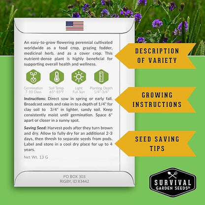 Ultimate Medicinal Herb Seeds Variety Pack – 36 Heirloom Non-GMO Healing Herbs for Planting | Wellness & Apothecary Garden Kit for Herbalists, Homesteaders – Survival Garden Seeds (28,000+)