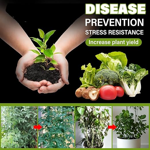 Soil Activator for Plants, 120g Soil Pro Activator, Nauticos SoilActivator, Organic Water-Soluble Formula for Optimal Nutrient Uptake & Root Development, Enhance Growth for Vegetables & All Plants