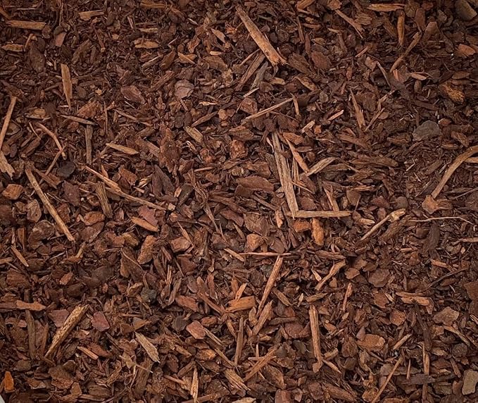 2.5 Quarts Aged Coarse Composted Fir Bark for Cactus & Succulent, Bonsai Tree Soil Mix - Organic Additive