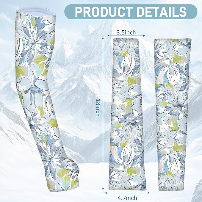 Gardening Sleeves for Women Farm Sun Protection Thorn Proof Cooling Arm Sleeves to Cover Arms for Garden Sports