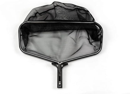 FibroPool Stiff Professional Grade Leaf Rake Skimmer Net, 24" L