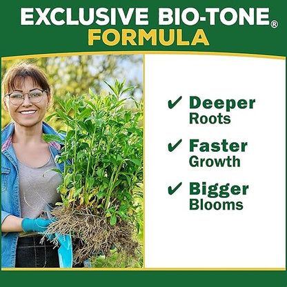 Espoma Organic Holly-Tone 4-3-4 Natural & Organic Evergreen & Azalea Plant Food; 4 lb. Bag; The Original & Best Fertilizer for All Acid Loving Plants Including Rhododendrons & Hydrangeas. Pack of 2