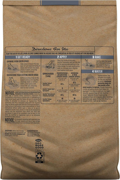 O.M. Scott and Sons Sheep Fescue Seed, Naturally Drought Tolerant Grass, Covers up to 300 sq. ft., 0.9 lb.
