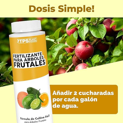 Fertilizante para Árboles Frutales, Complete Liquid Fruit Tree Plant Food, 8 oz (250mL)