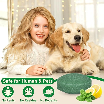 Mouse Rodent Repellent, 48 Pack Peppermint Oil for Mice, Mouse, Rats, Squirrel, Pest Control Indoor & Outdoor Use, Natural Deterrent Replace Trap Poisoning Family & Pet Safe Green