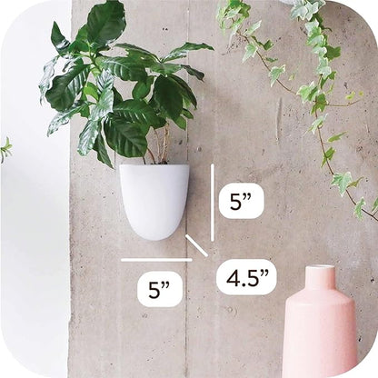 Make Good PlantPod Luxe Self-Watering Wall Planters (Set of 3) - Easy to Water and Install - Lightweight - Design Your Own Vertical Garden - Wall Planters for Indoor Plants