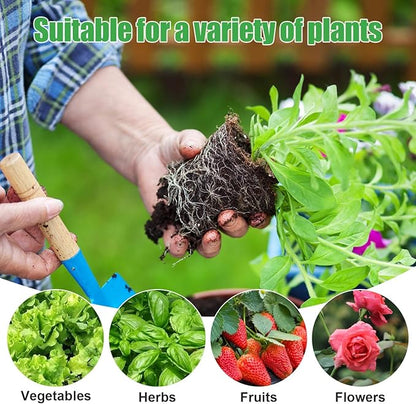 30 Pack Black Nursery Pots for Plants, 3.5 Inch Sturdy Plastic Seedling Plant Pot with Drainage Holes, Indoor Outdoor Garden Seed Starter with 30 Plant Labels
