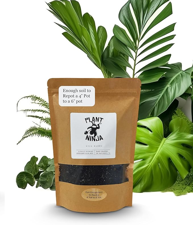 Ultimate Soil Blend, Plant Soil for 6” Pot, Potting Soil for Houseplants, Indoor Plants, and Outdoor Plants, Gardening Supplies, Plant Food, Plant Fertilizer, with Perlite