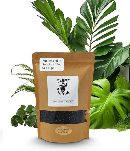 Ultimate Soil Blend, Plant Soil for 6” Pot, Potting Soil for Houseplants, Indoor Plants, and Outdoor Plants, Gardening Supplies, Plant Food, Plant Fertilizer, with Perlite
