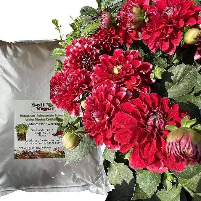 Super Absorbent Polymers Moisture and Fertilizers Keeper for Plants (40 Lb.)