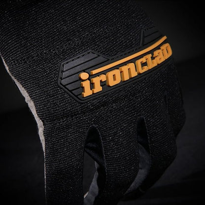Ironclad General Utility Work Gloves GUG, All-Purpose, Performance Fit, Durable, Machine Washable (1 Pair) Black