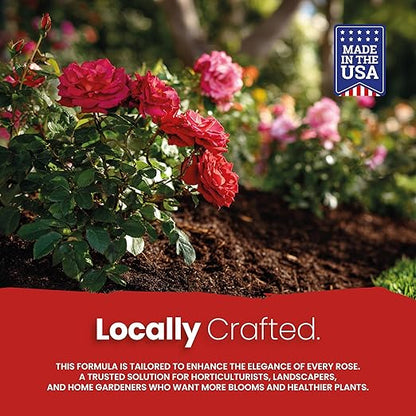 Soil Seed & Water Cultivator’s Rose Blend – Organic Fertilizer & Soil Amendment for Roses & Flowering Shrubs - OMRI Listed Organic Fertilizer (9 lbs)