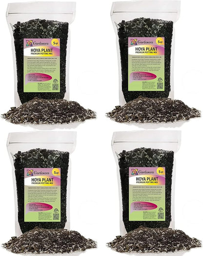Premium Potting Mix for Hoya Plants by Gardenera - Promote Strong Root Systems and Optimum Nutrient Uptake - 20 Quart