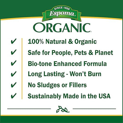 Espoma Organic Tomato-Tone 3-4-6 with 8% Calcium. Organic Fertilizer for All Types of Tomatoes and Vegetables. Promotes Flower and Fruit Production. 4 lb. Bag - Pack of 3