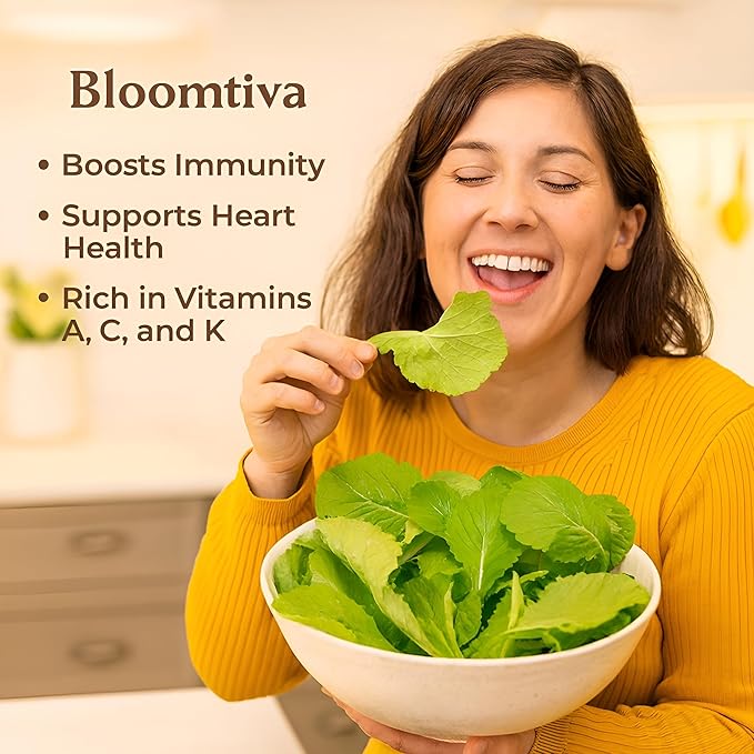 2200 Baby Mustard Greens Seeds for Planting - CAI Xanh an Non - Super Fast Harvest - Heirloom 𝗡𝗢𝗡-𝗚𝗠𝗢 Mustard Seed - High Germination Rate – Grown in USA (Brassica juncea)