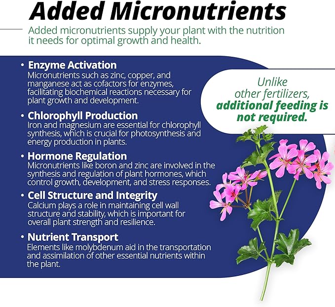 Jack's Professional 15-15-15 Geranium Water-Soluble Fertilizer with Micronutrients for Root Growth and Bud Set in Geraniums Grown in Continuous Liquid Feed Programs, 25lbs