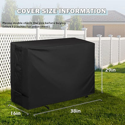 Outdoor Raised Garden Bed Cover for LEETOLLA Elevate 32" Raised Garden Bed, Outdoor Planter Box Stand Cover for Mobile Elevated Wood Planter/Planting Bed-Waterproof All Weather Protection