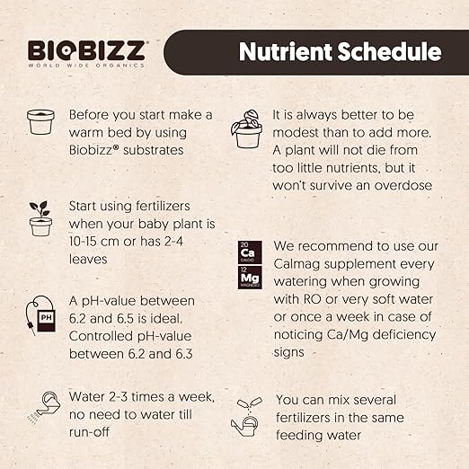 BioBizz All·Pack Outdoor - Complete Organic Nutrient Kit (6 x 16.9 fl oz) | Natural Fertilizer for Outdoor Plants, Soil Enhancer, Root & Bloom Booster for Garden Growth
