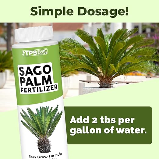 Sago Palm Fertilizer, Complete Liquid Sago Palm Plant Food, 8 oz (250mL)