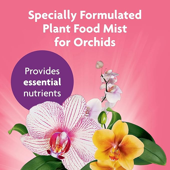 Miracle-Gro Ready to Use Orchid Plant Food Mist, Indoor Orchid Plants, 8 oz, 3-Pack
