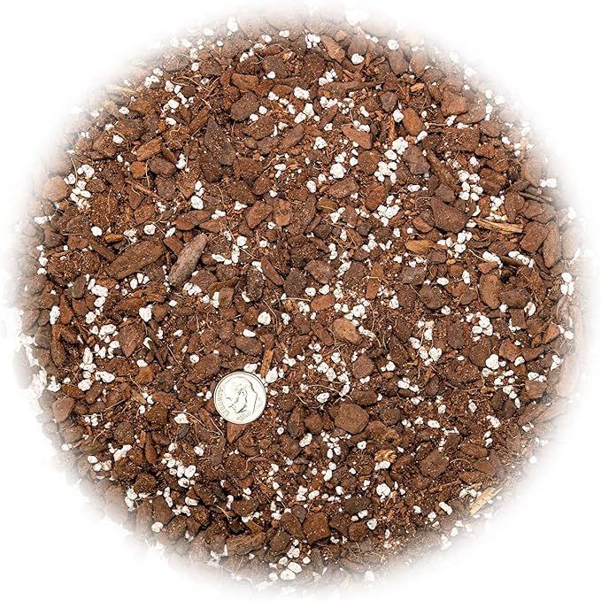 Premium Monstera Soil Mix by Gardenera - Perfect Drainage and Moisture Retention for Swiss Cheese Plant (5 Quart)