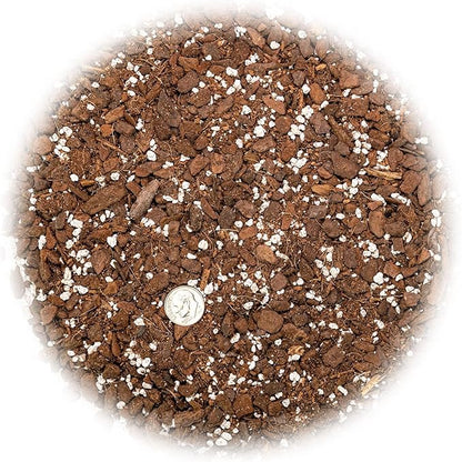 Premium Monstera Soil Mix by Gardenera - 10 Quart - Perfect Drainage and Moisture Retention for Swiss Cheese Plant (2 Bags of 5 Quart)