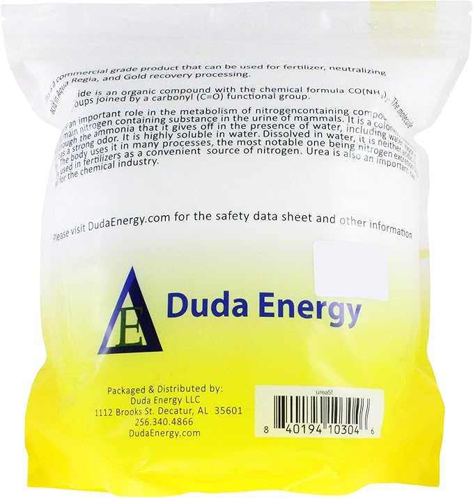 25 lb Prilled Urea 46.0% Minimum Nitrogen Commercial Grade 98.5+% Purity