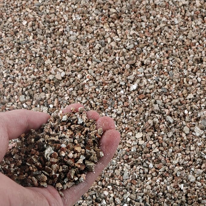 AVALUTION 9QT Vermiculite - Organic Vermiculite for Plants Horticultural Coarse Vermiculite Natural Soil Additive for Potted Plants Gardening Mushrooms Seed Starting