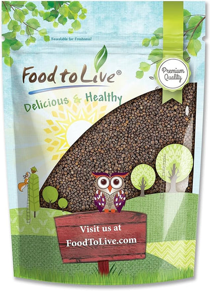 Food to Live Kale Seeds, 3 Pounds – Great for Sprouting and Planting, High Germination Rate, Non-Irradiated, Kosher, Vegan, Bulk, Grow Amazing Sprout, Microgreens and Plants for Salads, Sirtfood