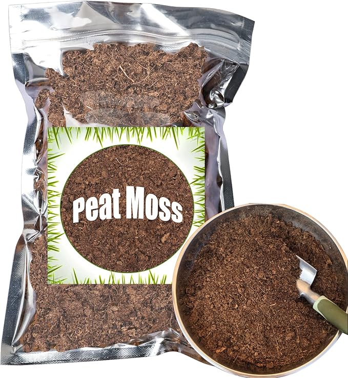 Organic Sphagnum Peat Moss, Added to Soil and Enriches Plant Roots, Gardening Soil Amendment and Carnivorous Plant Soil Media(10qt)