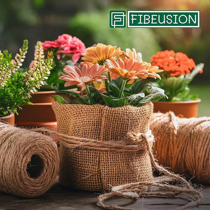 Burlap for Gardening 40" x 30 Feet - Multipurpose Natural Burlap Fabric - High Density Jute Fiber Suitable for Weed Barrier, Frost Guard for Gardening, Home Decorations and Crafts