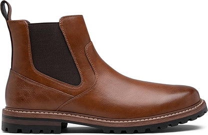 Jousen Chelsea Boots Casual Slip On Ankle Waterproof Mens Boots