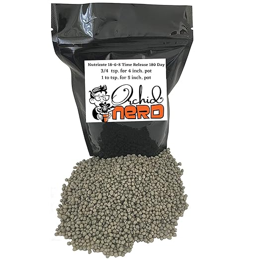Nutricote Orchid Food by Orchid Nerd, 15-Ounce (Orchid Ferlizer) 18-6-8 Slow Time Release