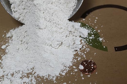 Greenway Biotech, Inc. Gypsum Powder Calcium Sulfate to Improves Soil Drainage & Soil Water Relations- 100% Water Soluble Contains 97% Calcium Sulfate Dihydrate,22.5% Calcium,& 18% Sulfur (25 Pounds)