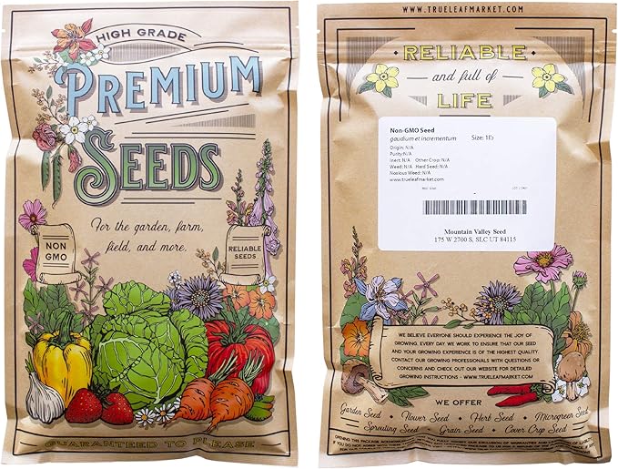 Saltwort Seeds - 0.25 Oz ~1,925 Seeds - Salsola Kali - Medicinal & Herbal Tea Herb Gardening Seed - Non-GMO, Heirloom, Open Pollinated, Annual