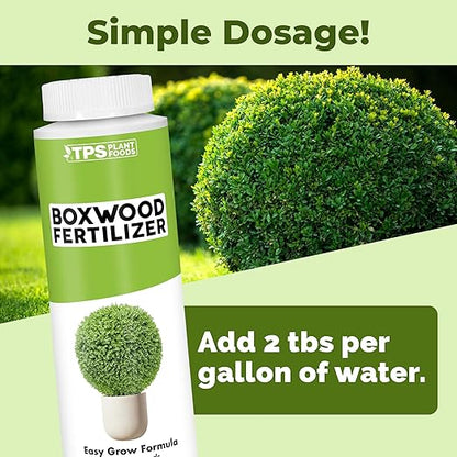 Boxwood Fertilizer, Complete Liquid Boxwood Shrub Plant Food, 8 oz (250mL)