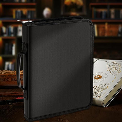 SelfTek Fireproof C-oin Collection Book Holder for Collectors, 468 Pockets C-oin Album&36 Paper Currency Binder Sleeves with Collection Labels, C-oin Storage Organizer G-ifts for Pennies, Bills,Tokens