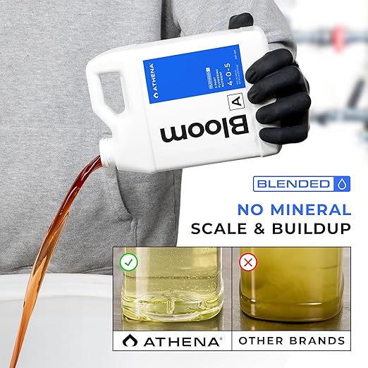 Athena Blended Line Nutrients Starter Kit | Complete 8-Part Nutrient and Fertilizer Solution (Grow A&B, Bloom A&B, PK, Cleanse, Balance, CaMg) for Home Growers – 32oz Bottles