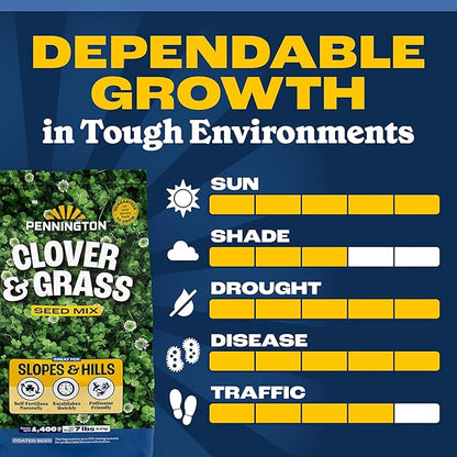 Pennington Smart Seed Clover and Grass Mix 7 lb